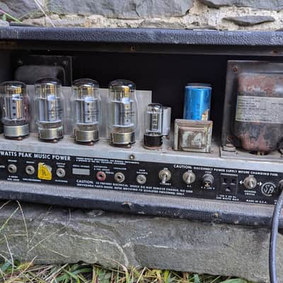 Vintage 1970s Fender 300 PS 300-watt Guitar/Bass Amp image 6