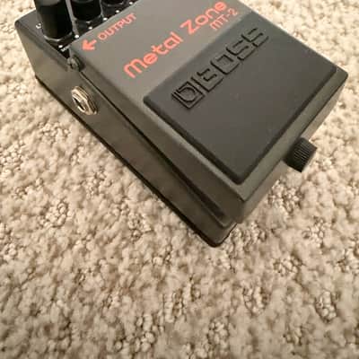 Boss MT-2 Metal Zone (Silver Label) 1991 - Present - Black image 1