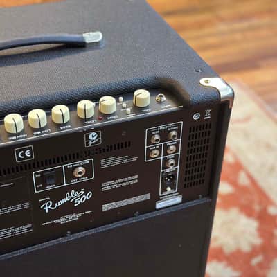 Fender Rumble 500 Bass Stack - Rumble 500 w/ 1x12" Extension Cabinet image 7