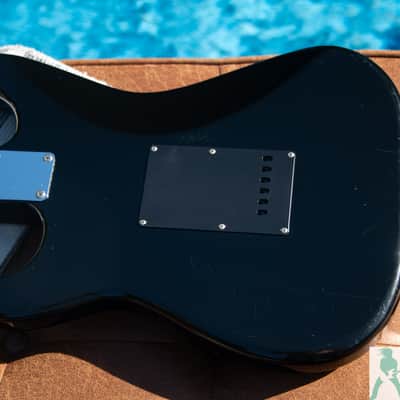Fender Japan Limited Edition J-Craft ST62-ALLBK - '62 Stratocaster Reissue All Black w Matching HS - DEMO Video - Pro Set Up w Perfect Frets/Action/Intonation! image 3