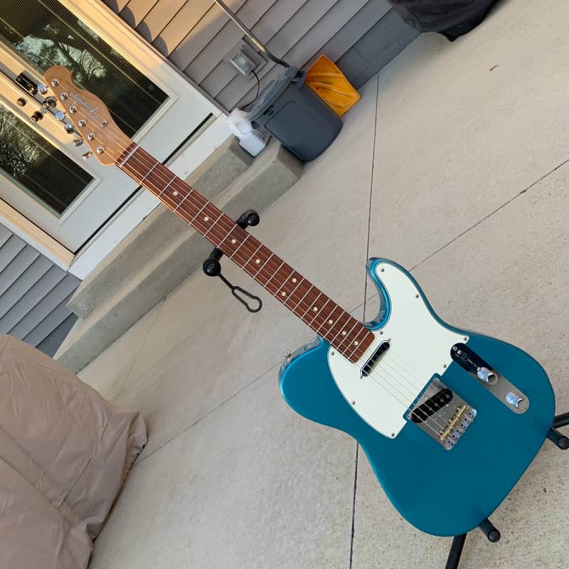 Fender Vintera '60s Telecaster Modified with Pau Ferro Fretboard 2019 - 2023 - Lake Placid Blue