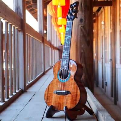 kaifen custom 5A hawaiian koa concert ukulele image 6