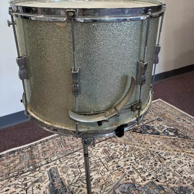 Immagine Ludwig 1960s Parade Drum 17x12" - Silver Sparkle - 6