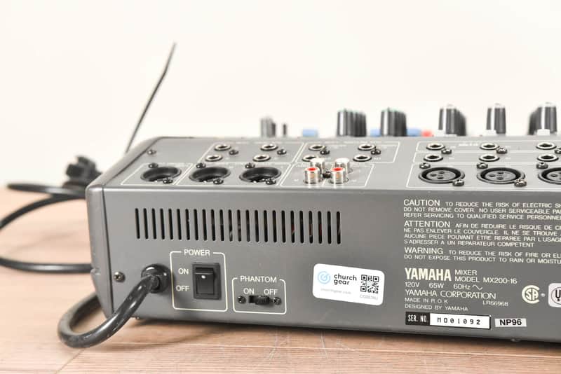 Yamaha MX200-16 16-Channel Mixer (church owned) CG003NJ | Reverb