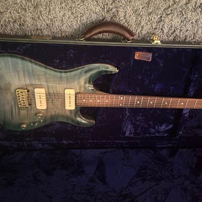 Pensa MK-1 Custom P-90 (Aqua Blue Burst) 2015 - Aqua Blue Burst image 15