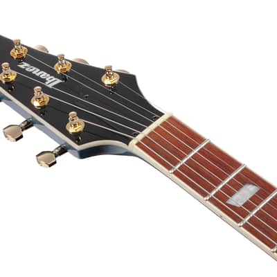 IBANEZ IC420-ABM Iceman E-guitar Antique Blue Metallic Incl. Gigbag B-Stock image 10