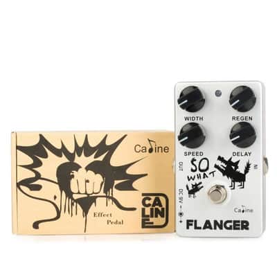 Caline CP-66 Flanger Guitar Effect Pedal True Bypass, price included Import Duty to USA