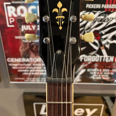 Vintage LVS6 Reissued Series Double Cut Left-Handed image 7