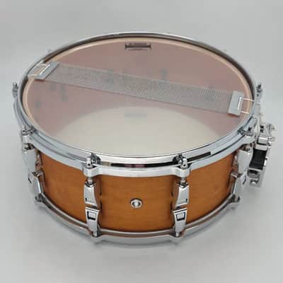 Used Yamaha Absolute Hybrid Snare Drum 14x6 Vintage Natural - Very Good image 4