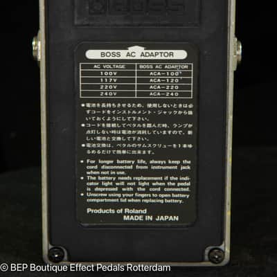 Boss OD-1 Overdrive 1983 Japan s/n 327400 with JRC4558DD op amp Japan image 12