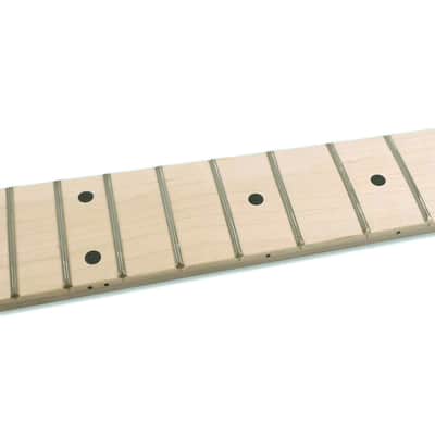 Guitar Neck 22fret 25.5inch Maple Fretboard Locking Nut Banana Head image 3