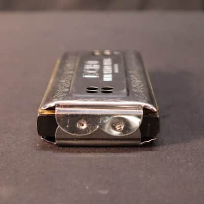 Hohner 56/96 Echo Harp Tremolo Harmonica - Key of C & G 2010s - Silver image 5