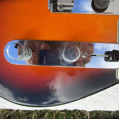 Fender Telecaster Guitar, 1994, USA, Sunburst Fiinish, Fender HSC image 7