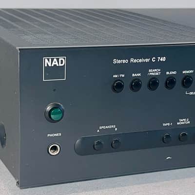 NAD C-740 Stereo Receiver , Great 1990s' Vintage Stereo, Sounds Great & Ships Fast ! image 11