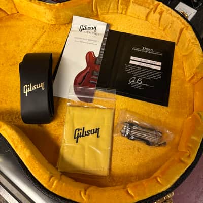 2018 Gibson Memphis '63 ES-335 Block with Varitone & Bigsby Sixties Cherry VOS image 21