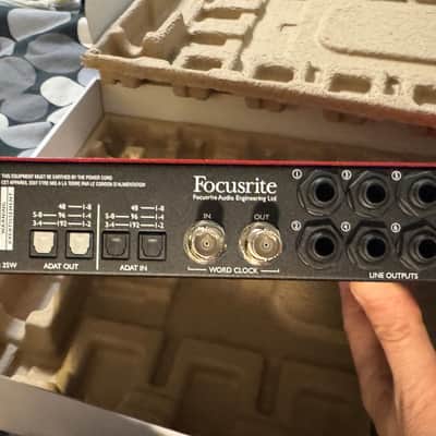 Focusrite Scarlett OctoPre Dynamic 2017 - Present - Black image 5