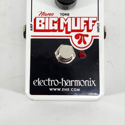 Electro-Harmonix Nano Big Muff Pi Distortion / Sustainer 2013 - Present - White / Black / Red image 2