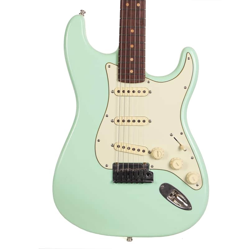 Fender American Ultra Luxe Vintage '60s Stratocaster Surf Green image 1