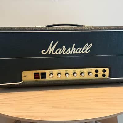 Marshall JMP 1959 MK II Super Lead 2-Channel 100-Watt Guitar Amp Head 1975 - 1981 - Black image 1