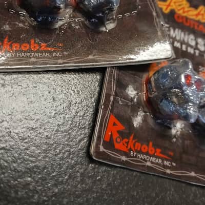 B.C. Rich Rockknobs Skreeming Skulls BCRSK2 2006 - Chrome image 3