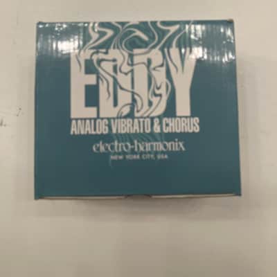 Electro Harmonix Eddy Analog Chorus & Vibrato Guitar Effect Pedal + Box & PSU image 2