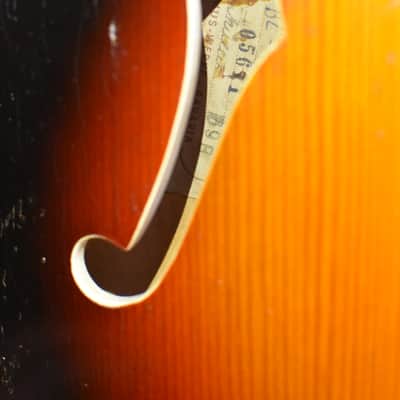 Framus BL-16 – 1969 German Vintage Semi Acoustic Thinline Archtop Bass Guitar Gitarre image 10