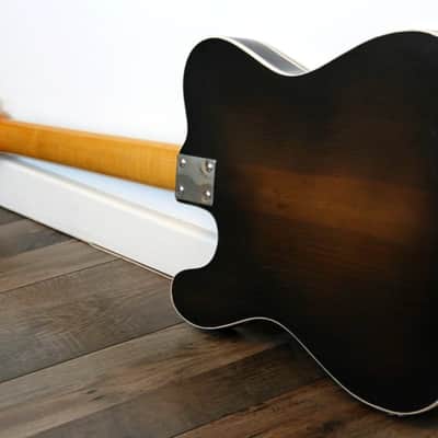 Hofner 171 Thinline 1972 Dark Brown Sunburst image 2