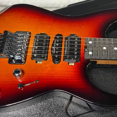 NEW ! Jackson Custom Shop Dinky HSH - Roasted Maple Neck & Ebony Fretboard - DK - Sunburst - Authorized Dealer - 8.1 lbs - G06693 image 3