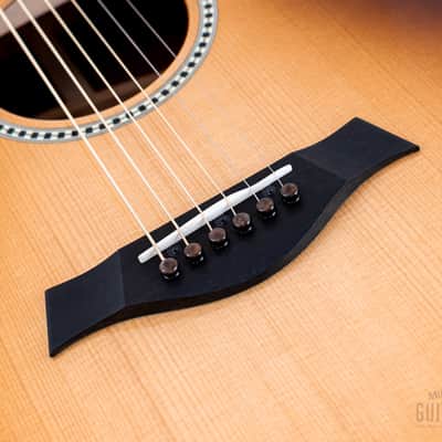2022 Taylor Custom Grand Auditorium Non-Cutaway Acoustic Electric Guitar w/ Adirondack Top & Rope Binding image 9