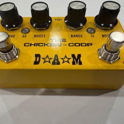 D*A*M Chicken Coop 2017 - Dual Red Rooster Booster GE/SI Mint Super Rare image 3