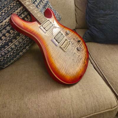 PRS SE Custom 24 Charcoal Cherry Burst With Locking Tuners image 5
