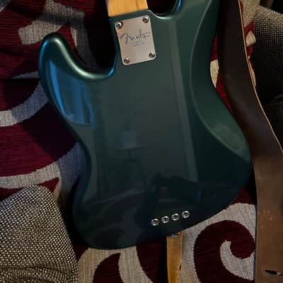Fender Adam Clayton Artist Series Signature Jazz Bass Sherwood Green Metallic image 6