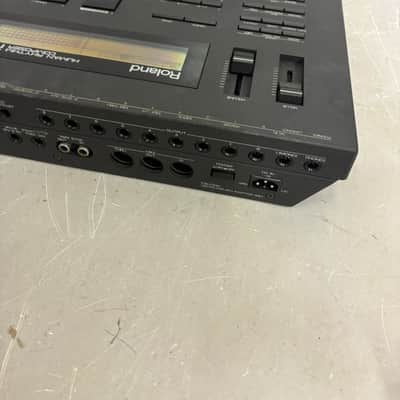 Roland R-8 Human Rhythm Composer 1980s - Black with adapter image 7