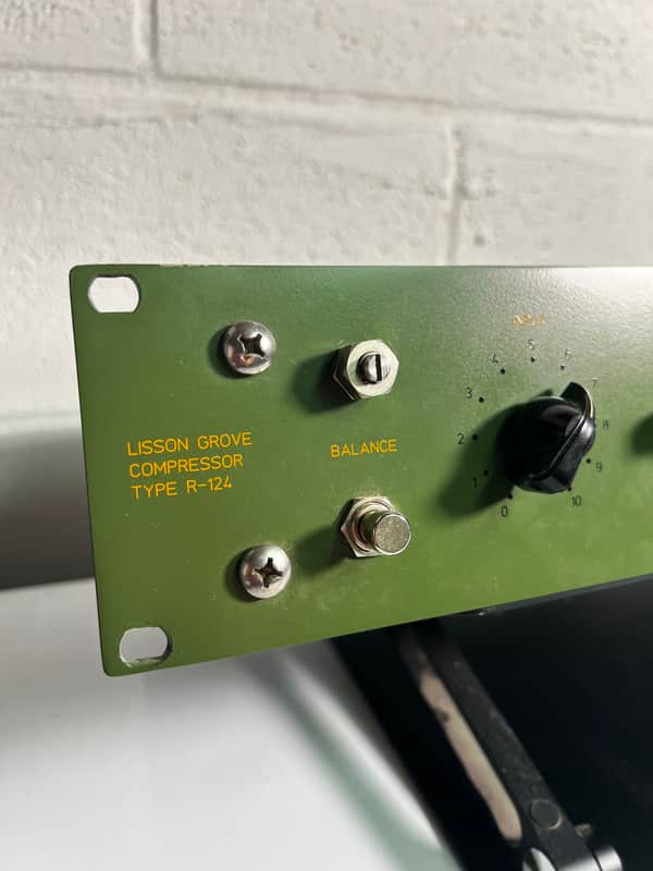 Lisson Grove R-124 Tube Compressor - Ultra-Rare, Serial #11 - Hand-Built Vintage image 1