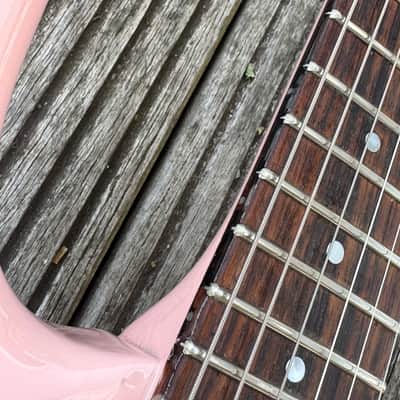 Hamer SSII Steve Stevens Signature Model USA 1987 - Bubblegum Pink - Set-neck ★Player grade★ image 18
