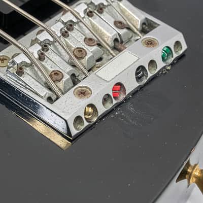 1990s BC Rich Mockingbird Bass – Active Electronics – Black image 16