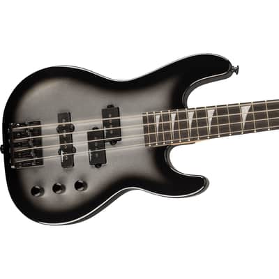 Jackson Concert Bass Minion JS1X Silverburst image 4