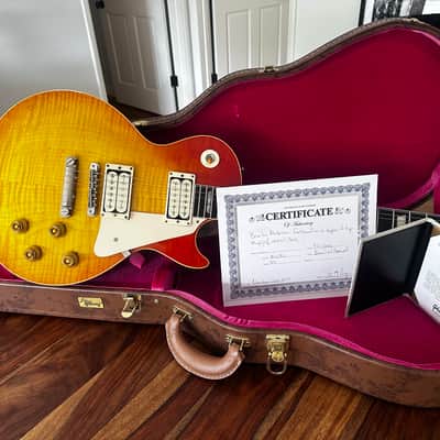 Gibson Brazilian Rosewood 7lbs 15.7oz  Murphy Lab '59 Les Paul by Steve Hague image 1