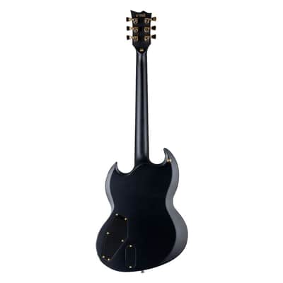 ESP LTD VIPER-1000 6-String Right-Handed Electric Guitar with Mahogany Body, 3Pc Mahogany Neck, and Macassar Ebony Fingerboard (Vintage Black) image 2