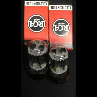 MATCHED PAIR RCA 6BL7GTA Vintage Audio Radio Vacuum Tubes TESTED D.9601 image 3