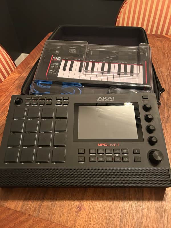 Akai MPC Live II with Case, MIDI controller, and Decksaver image 1