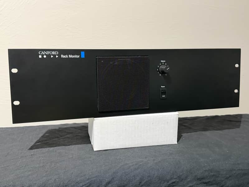 Canford Audio - Rackmount Powered Diecast Loudspeaker (Compare to Fostex) 3U Rack Speaker Monitor image 1