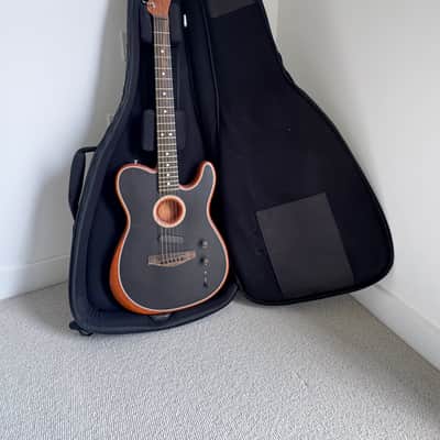 Fender American Acoustasonic Telecaster 2019 - Present - Black image 1