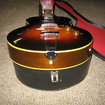 Gibson es-125 1953 - sunburst image 10
