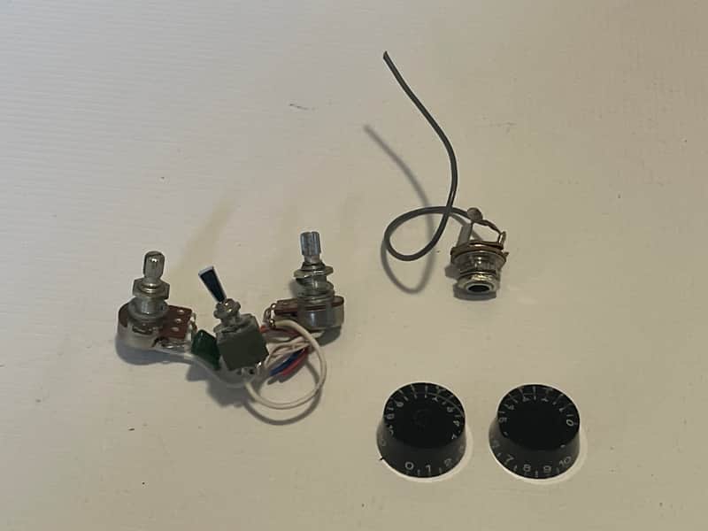 1980's Kramer Striker 200st Stratocaster Guitar Factory Wiring Harness Electronics image 1