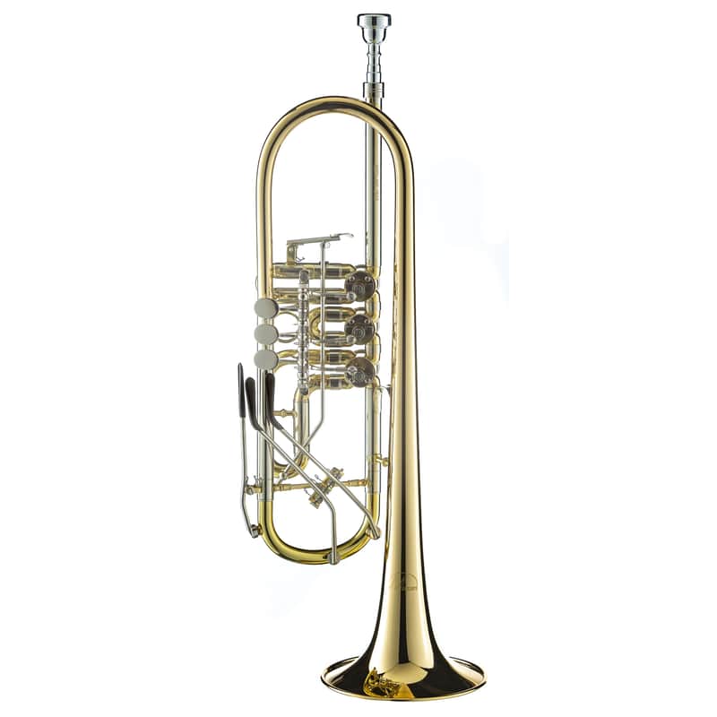 Monzani MZTR-400 Drehventiltrompete - Rotary Valves Bb Trumpet image 1