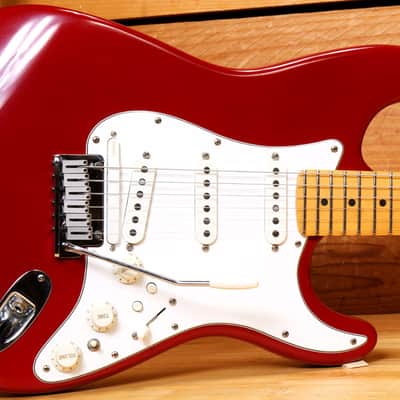 RARE! 1995 American Standard Fender GC-1 GK Roland Ready Stratocaster Lipstick Red! USA Strat! +OHSC 99572 image 3