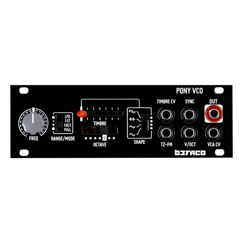 Befaco Befaco Pony Eurorack VCO Module (1U) Pony