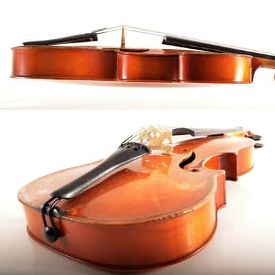 Rare Vintage 1/4 Quality Labaled Violin+Original Hard Case~TOP Promotional Price~instrument for kids image 9