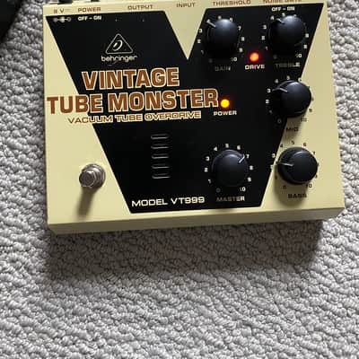 Behringer VT999 Vintage Tube Monster Vacuum Tube Overdrive | Reverb
